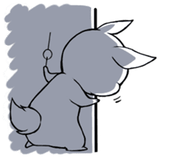 Small Gluttonous Rabbit sticker #11941219