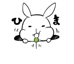 Small Gluttonous Rabbit sticker #11941223