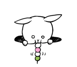 Small Gluttonous Rabbit sticker #11941224