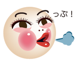 chattering with funny face Japanese Ver. sticker #11941407