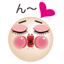 chattering with funny face Japanese Ver. sticker #11941415