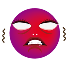 chattering with funny face Japanese Ver. sticker #11941431