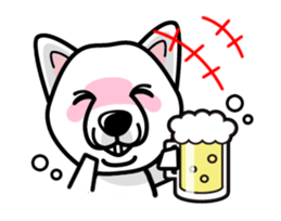 iinu - Hokkaido sticker #11941489