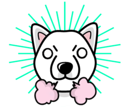 iinu - Hokkaido sticker #11941493