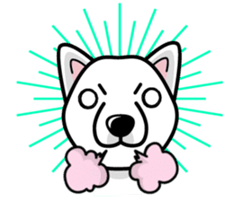 iinu - Hokkaido sticker #11941493