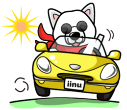 iinu - Hokkaido sticker #11941511