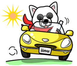 iinu - Hokkaido sticker #11941511