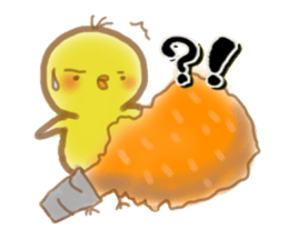 little chick little sticker #11941707
