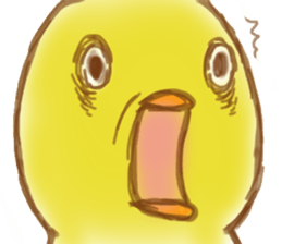 little chick little sticker #11941717