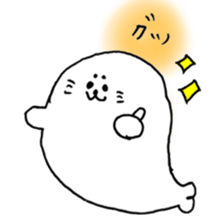 cute seal life sticker sticker #11942239