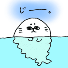 cute seal life sticker sticker #11942242