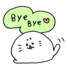 cute seal life sticker sticker #11942274