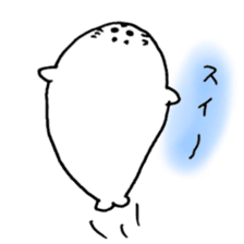 cute seal life sticker sticker #11942276