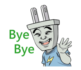 plug brother sticker #11942332