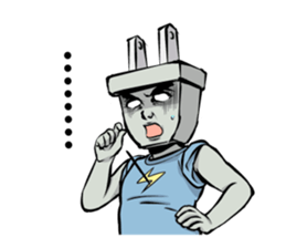 plug brother sticker #11942353