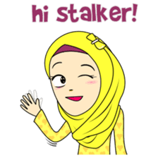 Cute Hijab sticker #11942489