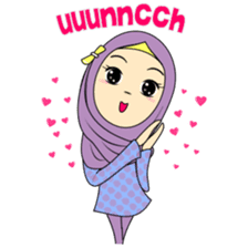 Cute Hijab sticker #11942500