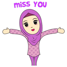 Cute Hijab sticker #11942505