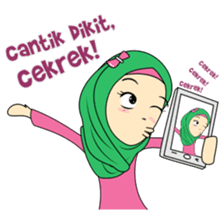 Cute Hijab sticker #11942510
