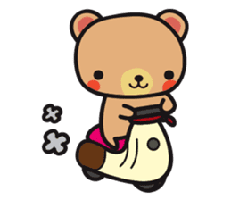 Baby bear 'Sato'(English) sticker #11943447