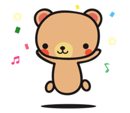 Baby bear 'Sato'(English) sticker #11943449