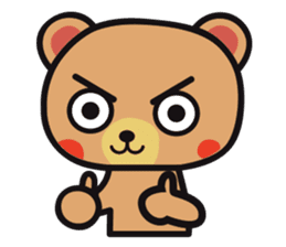 Baby bear 'Sato'(English) sticker #11943455