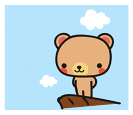 Baby bear 'Sato'(English) sticker #11943456