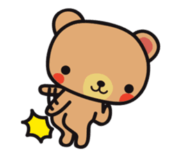 Baby bear 'Sato'(English) sticker #11943457