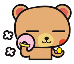 Baby bear 'Sato'(English) sticker #11943461