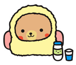 Baby bear 'Sato'(English) sticker #11943465