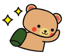 Baby bear 'Sato'(English) sticker #11943466