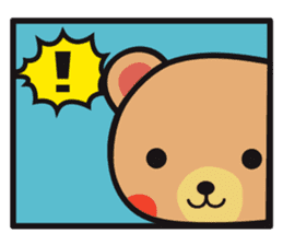 Baby bear 'Sato'(English) sticker #11943467