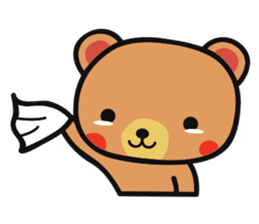 Baby bear 'Sato'(English) sticker #11943472