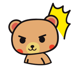 Baby bear 'Sato'(English) sticker #11943477