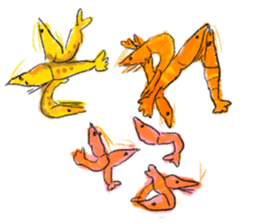 Shrimp covered sticker #11943522