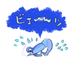 Shrimp covered sticker #11943530