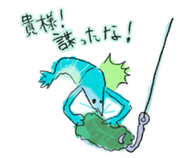 Shrimp covered sticker #11943542