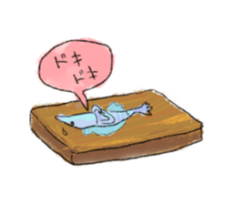 Shrimp covered sticker #11943545