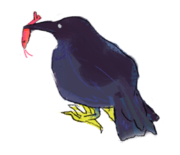 Shrimp covered sticker #11943557