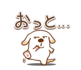 Love Golden retrievers 3 sticker #11943565