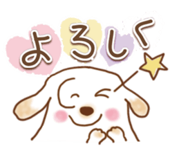 Love Golden retrievers 3 sticker #11943574