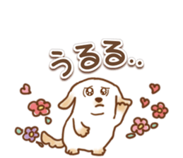 Love Golden retrievers 3 sticker #11943575