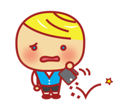 cute baby brothers(English) sticker #11944133