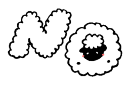 Sheep in the sky sticker #11944367