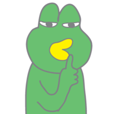 Frog kak sticker #11944765