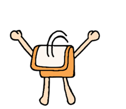 Colorful mobile phone's sticker #11945615