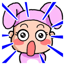 Costume Baniko(gesture)3 sticker #11946769