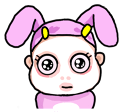 Costume Baniko(gesture)3 sticker #11946773