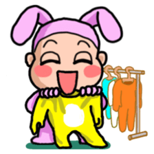Costume Baniko(gesture)3 sticker #11946775