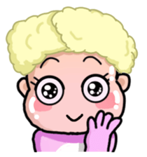 Costume Baniko(gesture)3 sticker #11946778